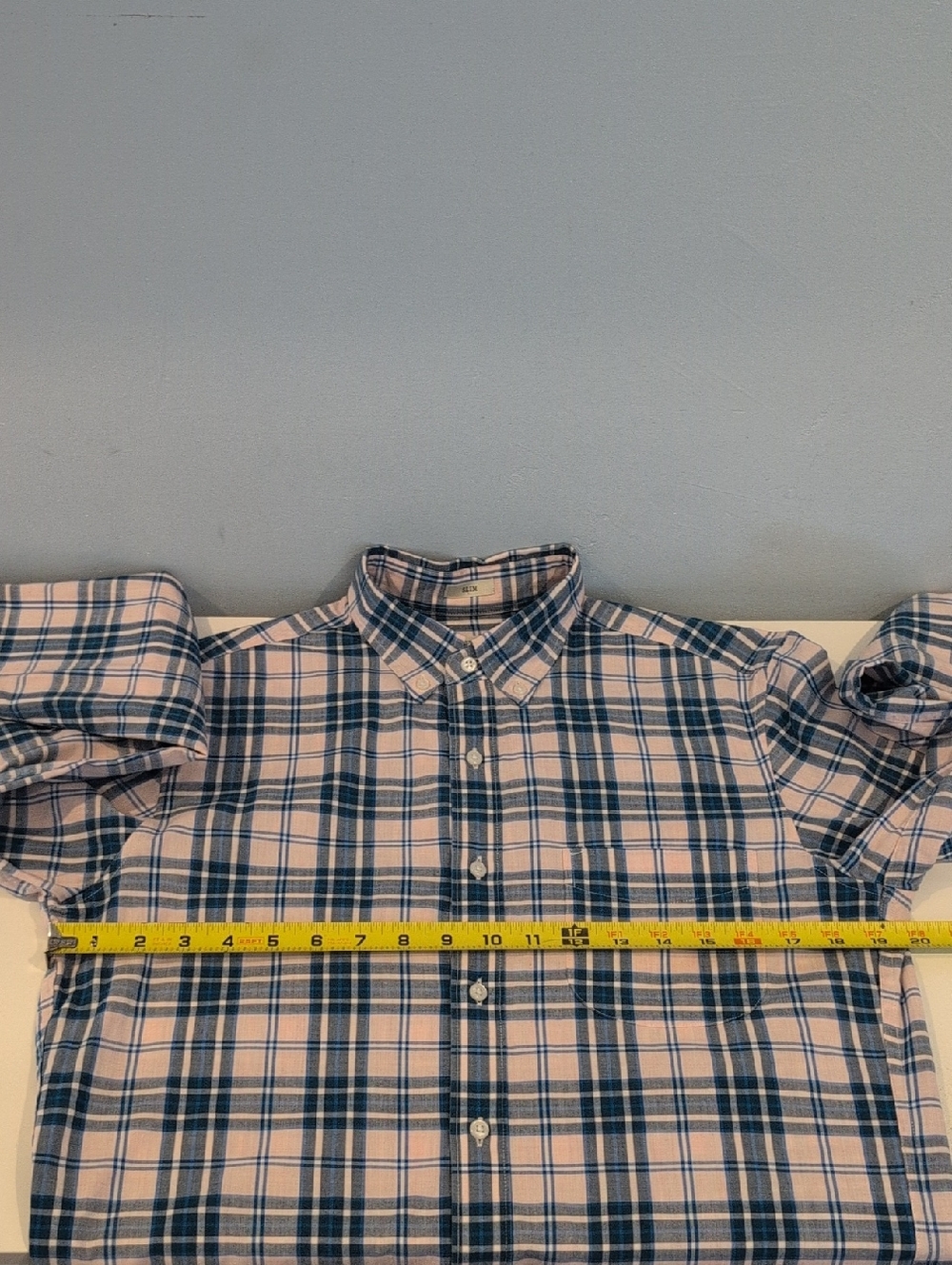 J. Crew Men's Small Slim Fit Stretch Long Sleeve Button Down Shirt Style #H4737 - Picture 8 of 14